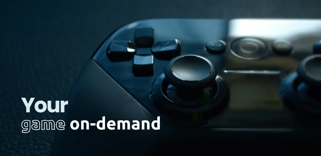 WTG game-on-demand artwork featuring a game controller.