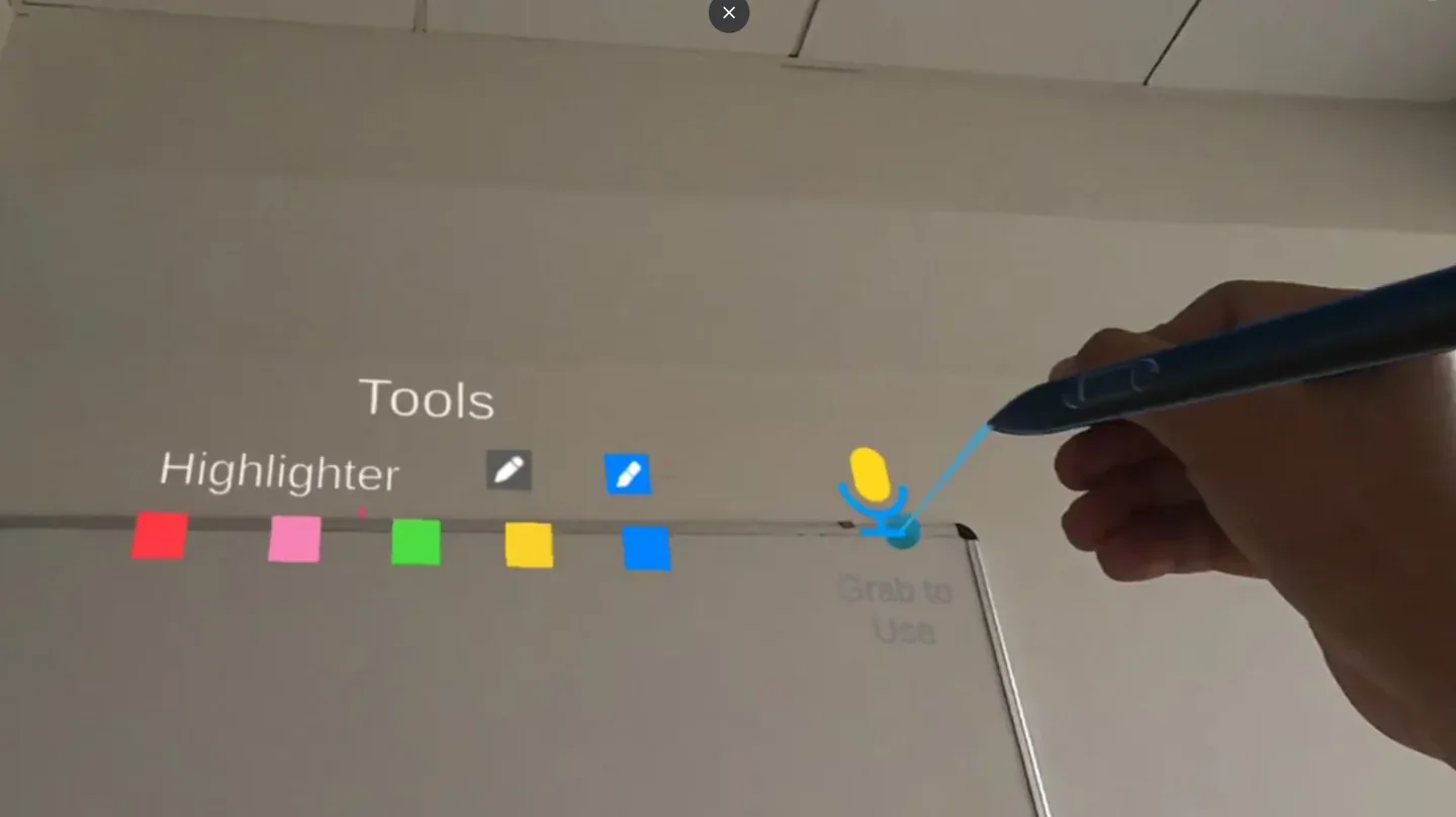 The MX Read voice annotation tool.