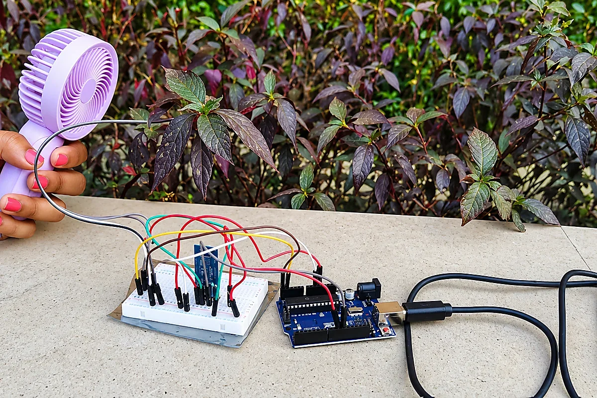 Electronics and fan module.